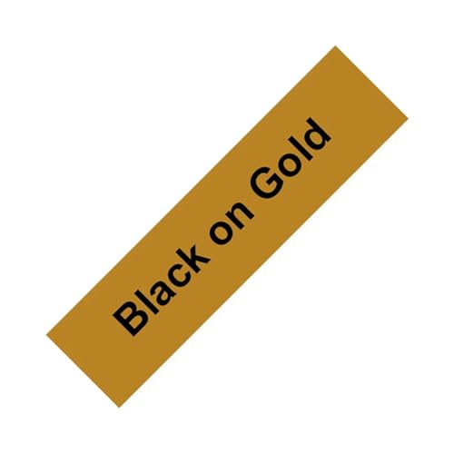 TZE 12 �~�����[�g�� Tze231 Tze335 Tze631 Tz131 MQP35 ���~�l�[�g���{�� Ptouch PT-H110 D600 710BT ���x�����[�J�[�e�[�v(Black on Gold)