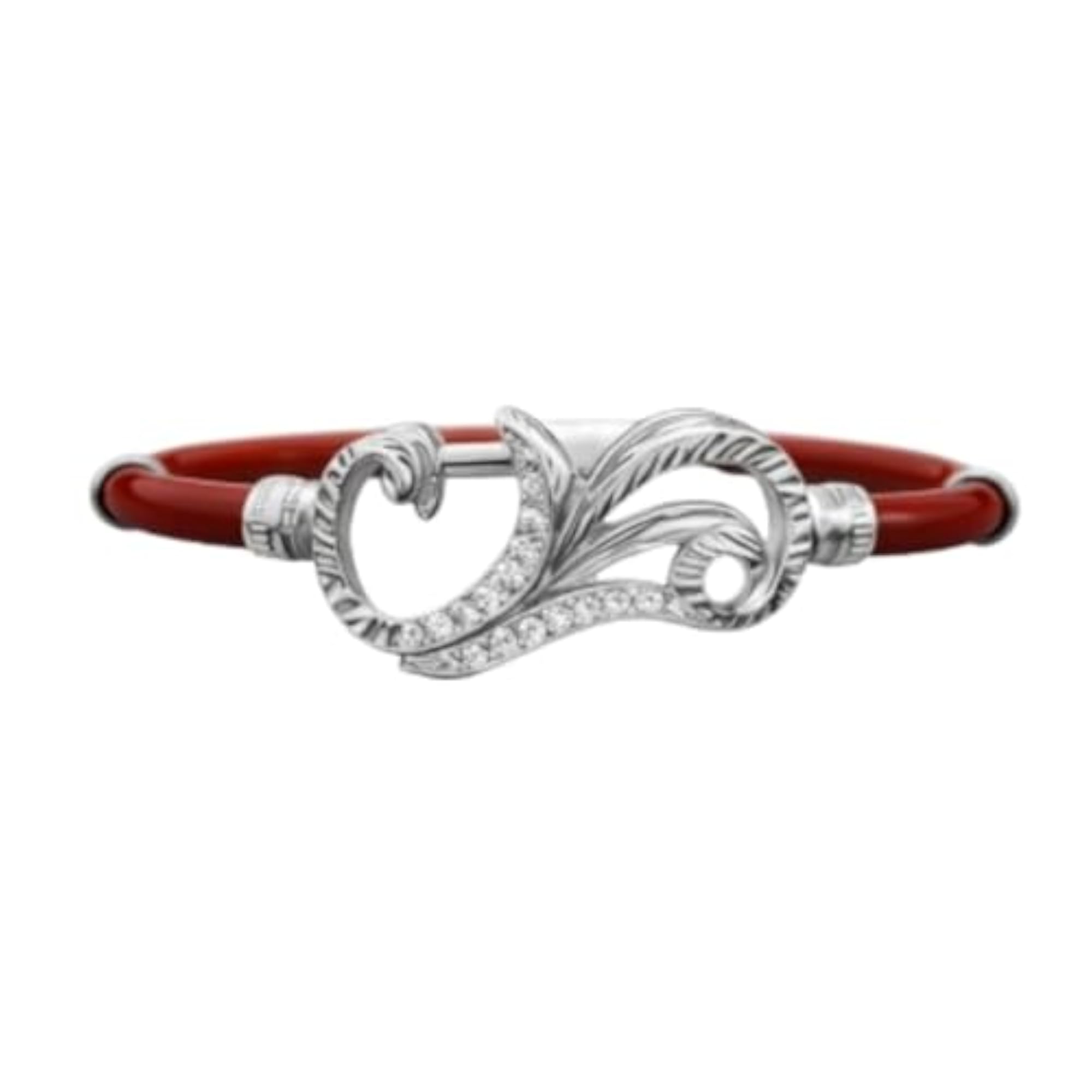 Women's Velvet Box Silver Noya Bangles, Elegant Design