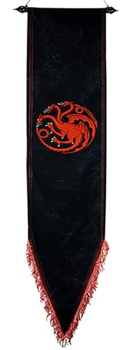 Game GoT Thrones dragon - Game GoT Thrones Targaryen house banner 167X33CM