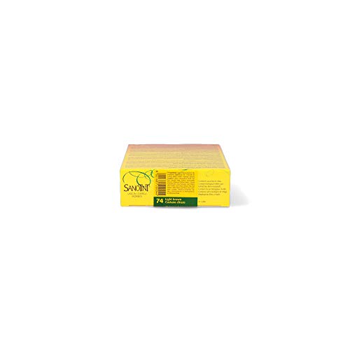 Foto von Sanotint - Haarfarbe sensitive Nr. 74 „Hellbraun“ - 1x 125 ml - Naturnahe Haarfarbe mit wertvollen pflanzlichen Wirkstoffen - Auszüge aus Goldhirse, Oliven, Traubenkernen mit natürlichem Biotin