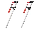 Bessey GSCC2.524 2.5-Inch x 24-Inch Economy Clutch Style Bar Clamp, 2 Pack