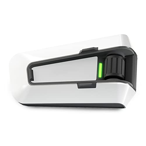 Autobahn88 Motorcycle Bluetooth Headset Protective Skin Decal Kit, Compatible with Cardo Packtalk Edge (Style: PE-White)