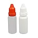 Aexit 15ml PE gauge Plastic Squeeze Dropper Dropping Bottle Container 2pcs