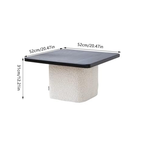 Mesa de centro bajas de madera con acabado artesanal oriental 4