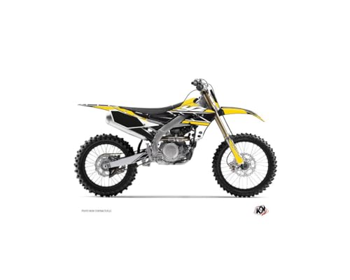 Kit Deco Moto Cross Replica Yamaha 250 YZF Jaune Haute Résistance