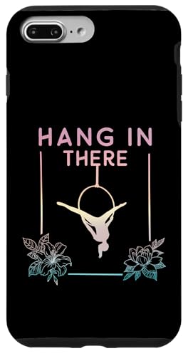 �󒆃t�[�v Hang in There �󒆃��K�M�t�g Lyra Gymnast �X�}�z�P�[�X iPhone 7 Plus/8 Plus �p