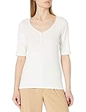 1. edc by Esprit 021CC1K311 Camiseta, 110/Off White, L para Mujer