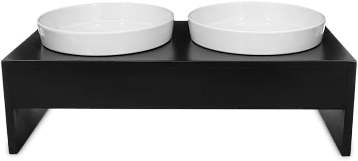 Harmony Elevated Double Diner for Dogs, 3 Cups