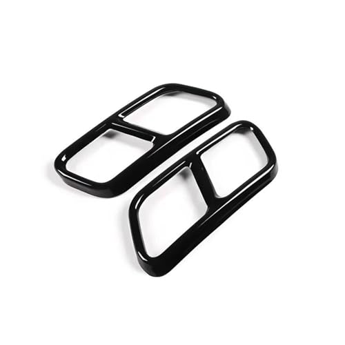 Embout pot d'échappement inox argent pour Mercedes W221 W222
