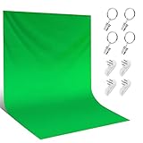 📗 【Uso amplio】 El fondo verde se puede usar para productos, videoconferencias, exhibiciones navideñas, tomas de estudio profesionales, hogar, bodas, juegos, televisión, recién nacidos, fotografía de productos, transmisión en vivo, decoración de fiestas, composición de imágenes secundarias y también se puede usar como plantilla. Adecuado para principiantes, entusiastas, streamers y creadores de contenido.
