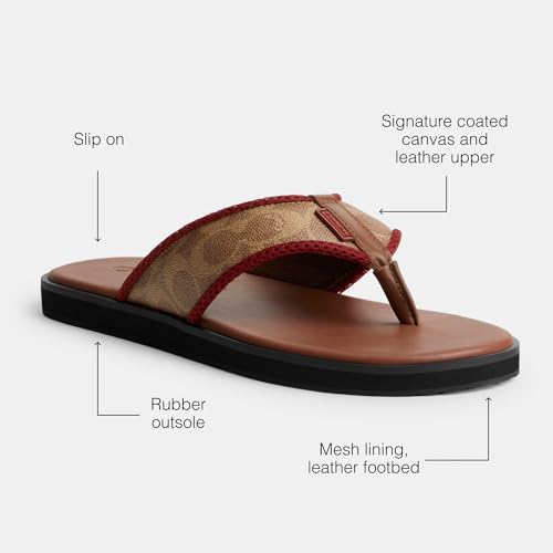 Coach Signature Flip-Flop3