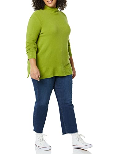 Image of Goodthreads Women's Mid-Gauge Stretch Funnel Neck Sweater