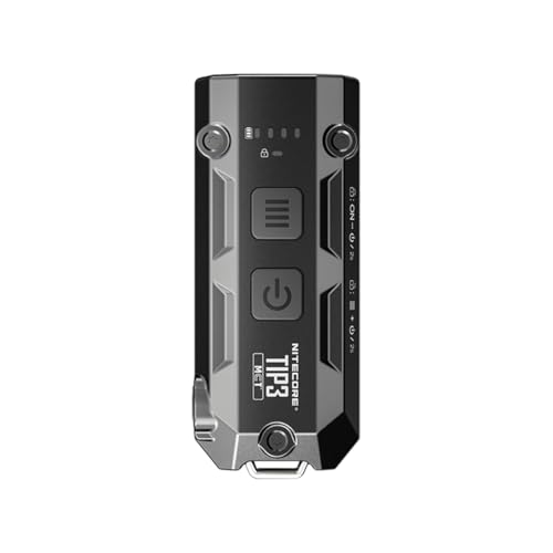 Lampe de poche porte-clés Nitecore TIP3 pour ne plus jamais chercher dans le noir