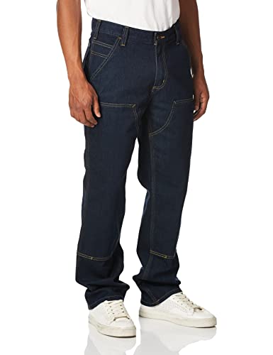Image of Carhartt Men's Relaxed Straight Rugged Flex Double-Front Denim Logger