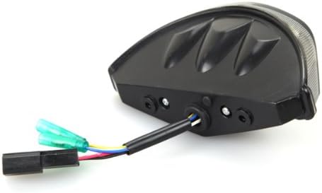 Integrated Sequential LED Tail Lights Smoke Lens for 2009-2014 Ducati Monster 696/796/1100