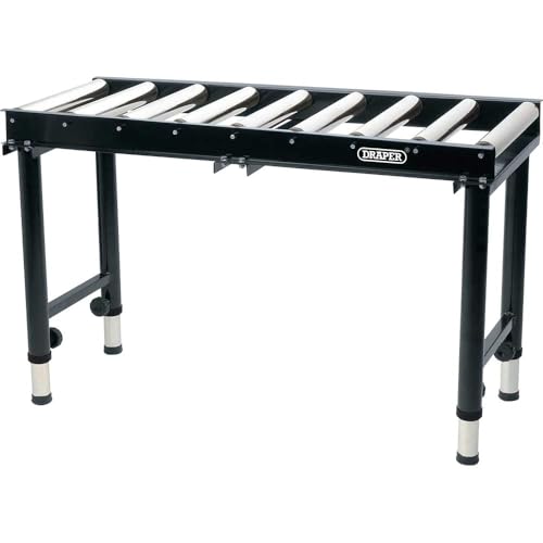 Draper 19192 Roller Table, Blue, 390 mm