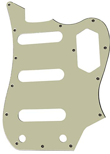 Squier Vintage Modified Bass VI �s�b�N�K�[�h�p�A�r���e�[�W�X�^�C�� �M�^�[ �s�b�N�K�[�h �����p �x�[�X VI (3 �v���C �~���g�O���[��)