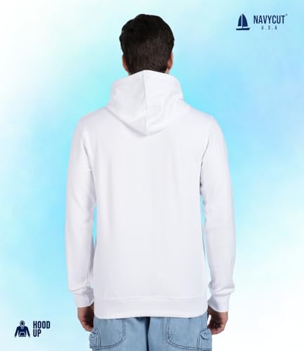 Image of Cotton Hoodies for Men | Pullover | Winter Wear | Hoodie | Hooded Sweatshirt | Kangaroo Pockets Hoodie|Regular Fit |Size S- 2XL