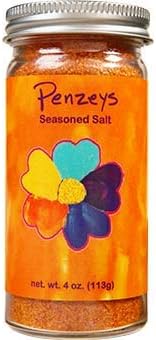 Penzeys Seasoned Salt (Formerly 4/S) 4 oz 1/2 cup jar (Pack of 1)