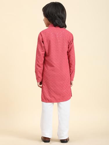 Image of Pro-Ethic Style Developer Boys Cotton Kurta Pajama For Kid's Ethnic Wear | Cotton Kurta Pajama (S-227)