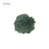 PATIKIL Furry Microphone Windscreen 5mm x 55mm Mic Cover Windshield for Indoor Outdoor Microphone Green 2 Pack #2