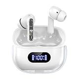 BYDTOOPCBD Wireless Earbuds P1 PRO, Earphones Wireless Bluetooth Headphones with Clear Call Mics Ear Buds, Comfortable Fit, IPX7 Waterproof Long Battery Life, 30H Playtime for Sports Workout