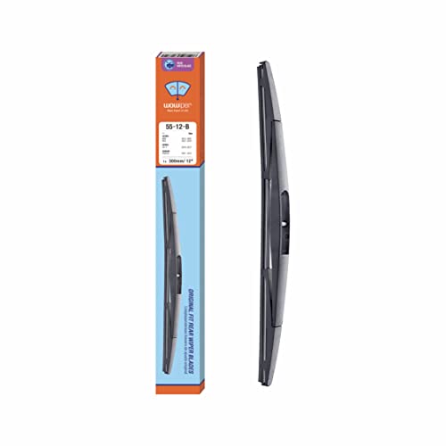 Image of 12 inch (12-B) Rear Wiper Blade Replacement for Honda CRV 2022-2017 Element 2011-2003 /Jeep Wrangler 21-18 /Outlander 20-07 /Nissan Pathfinder 12-04 Quest 17-11 Back Windshield Wiper for My Car