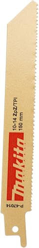 Makita Reciprocating Blade Bi-Metal 150 mm 10 P-6635 14Z (47014), Black, 60 x 450 mm