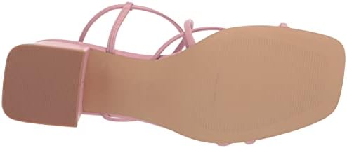 Steve Madden Women's Remmi Heeled Sandal, Light Pink, 8.5 | Image 3