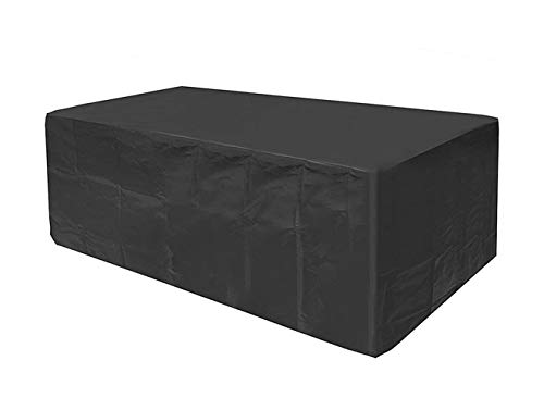 Ruikey Housse de Protection Table de Jardin,Imperméable et Anti-poussière,Bâche de Protection Rectangulaire Furniture Covers pour Jardin et Patio 240 * 160 * 100CM