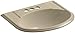 KOHLER K-2279-4-33 Devonshire Self-Rimming Bathroom Sink, Mexican Sand