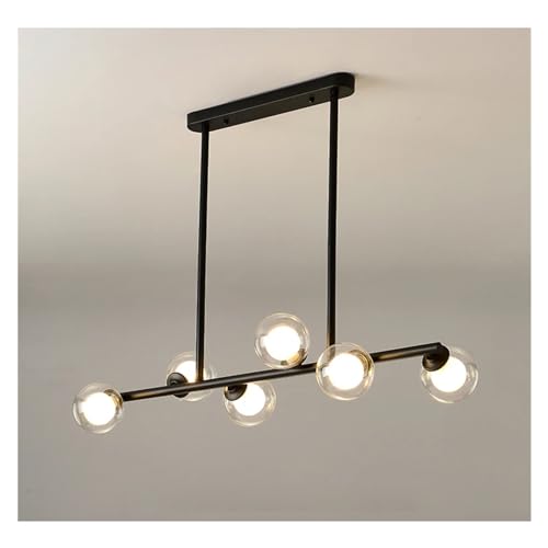Pendentif LED suspension salle à manger en verre teinté