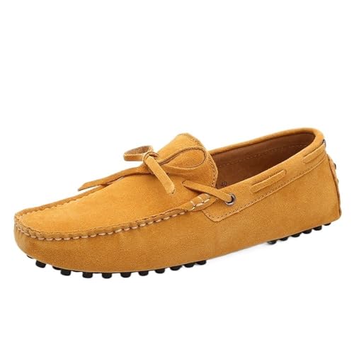 Men's Loafers Driving Loafers Solid Colors Breathable Faux Leather Lightweight Slip Resistant Comfortable Party Slip-ons - Main Image