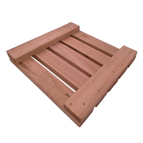 4 Deck Modular 30x30 Natural Área Interna Ripa 5 Eucalipto
