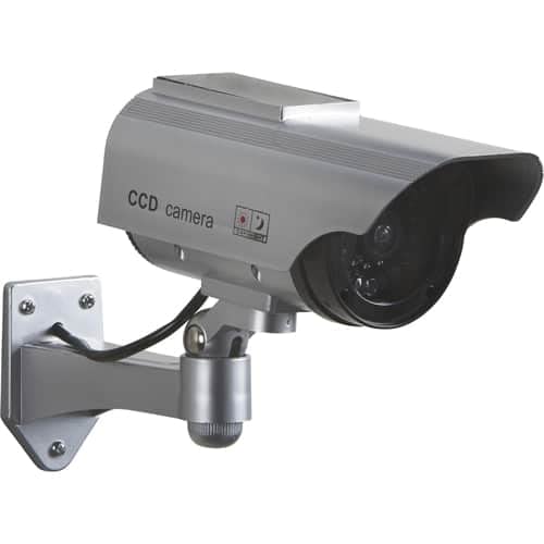 Solar Powered Dummy Camera with Flashing Led-image-12
