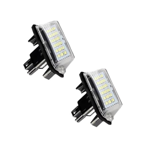Piloto de matrícula y plafón de recambio de 12V para coche Toyota