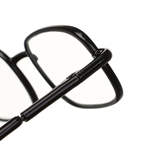 Andy's Orchids Small Doll Glasses, 3Pcs Metal Doll Dress Up Eyeglasses Square Clear Lens Eyewear For Dolls Pets Cat Dog Costume Cosplay #TOP4