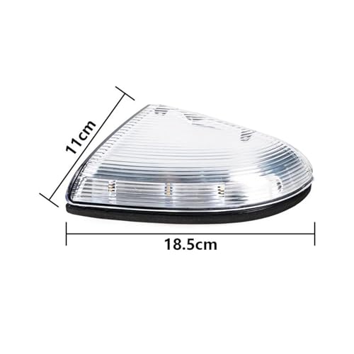 Intermitente indicador lateral para Dodge RAM 1500 espejo retrovisor coche 5