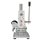 Máquina De Estampado En Caliente, Prensa Térmica Digital, PVC, Tarjetas, Libros, Cuero, Papel, Madera, Logotipo Personalizado Relieve UbicacióN Precisa(WT 90AS 5x7cm)