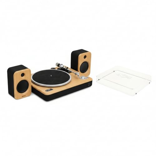 Tourne-disque avec cellule AT3600L House of Marley et couvercle de protection