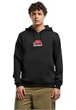 Mister Tee Mt3691-california Bear Hoody Sudadera, Negro, L para Hombre