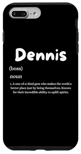 Dennis Definition Personalized Name Denny Costume For Dennis �X�}�z�P�[�X iPhone 7 Plus/8 Plus �p