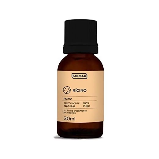 Farmax Óleo Capilar De Rícino Transparente 30 Ml