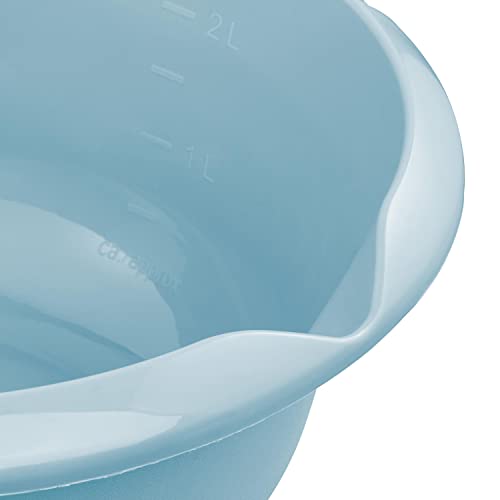 keeeper Universal-Schüssel mit Ausguss, Rund, 2,5 l, Ø 24 cm, Björk, Nordic Blue – Ansicht 6