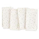KATE SPADE NEW YORK Celebration Confetti Dot - Juego de 4 servilletas de Tela, 20 x 20 Pulgadas