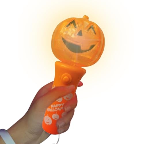 Barra de luz de calabaza, barra de iluminación de ambiente festivo, forma de calabaza, varita de iluminación para conciertos, carnaval