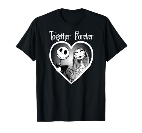 Disney Jack Skellington Together Forever Short Sleeve T-Shirt