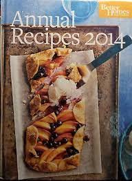 Hardcover Better Homes & Gardens Annual Recipes & 2014 Cookbook Book