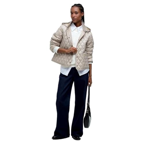 Barbour Women's Penelope Quilted Jacket, Light Sand/Dress (US