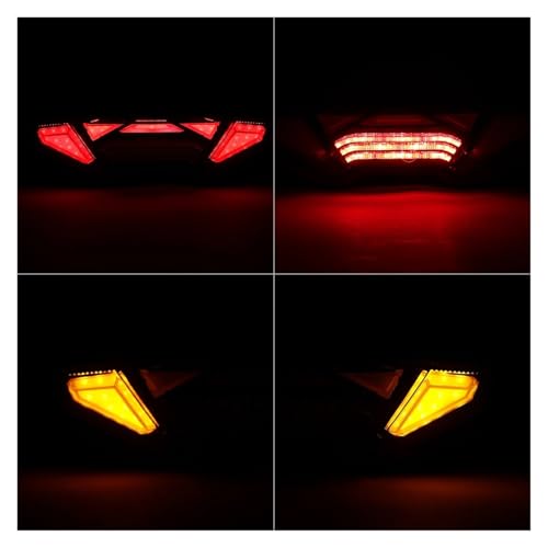 Lámpara trasera LED para Yamaha MT-09 que elimina intermitentes rotos 6